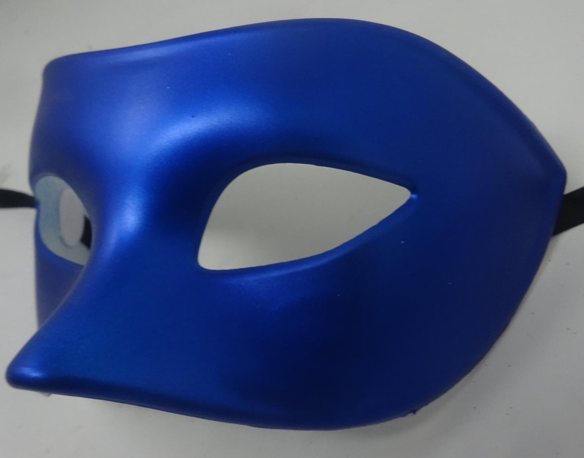 Blue Quality Mens Masquerade Mask